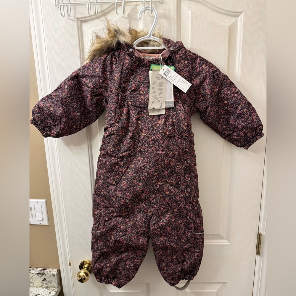 Girl’s WHEAT Snowsuit Nickie 2Y 3Y - Picture 4 of 9